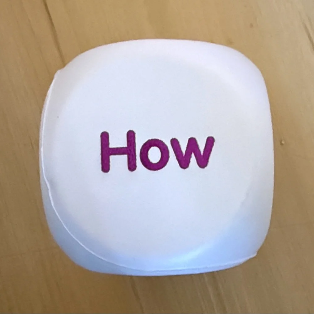 KAGAN QUESTION FOAM DICE CLASS SET (8-OF DICE) THINKING QUESTIONS READING